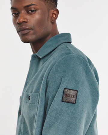 BOSS Green Cotton Overshirt