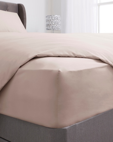 Pure Cotton 200TC Extra Deep Fitted Sheet