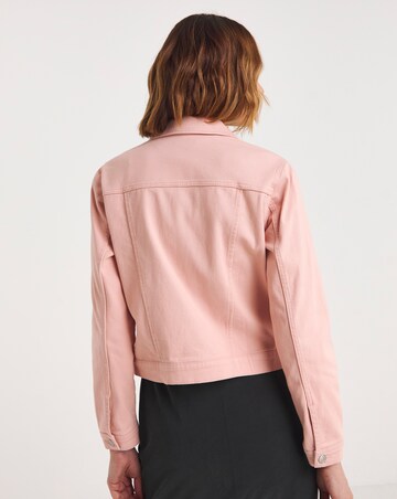 Pink Western Denim Jacket