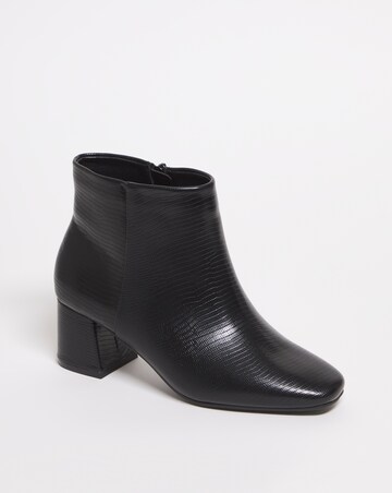 Block Heeled Boot - Extra Wide Fit (EEE)