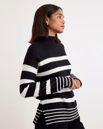Nobody's Child Stripe Longline Jumper