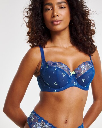 Panache Blossom Balcony Wired Bra Celeste