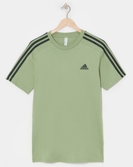 adidas Essentials 3 Stripes T-Shirt
