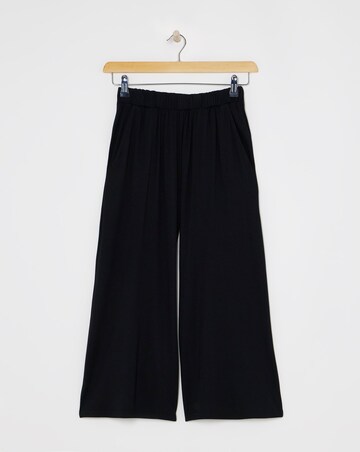 Black Jersey Culotte