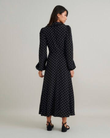 Nobody's Child Otillie Spot Midi Dress