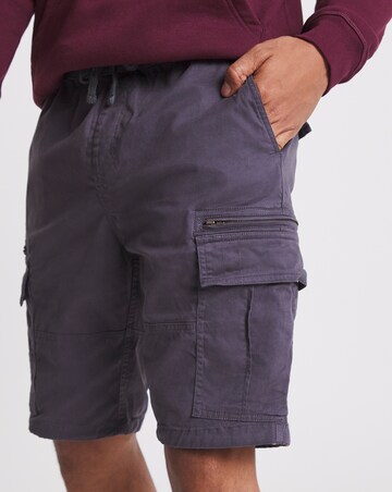 Fully Elasticated Twill Cargo Shorts