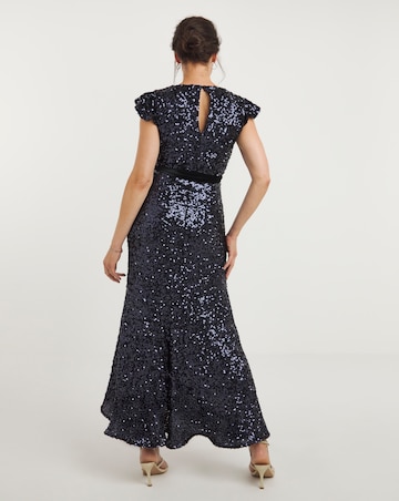 Joanna Hope Sequin Maxi Dress