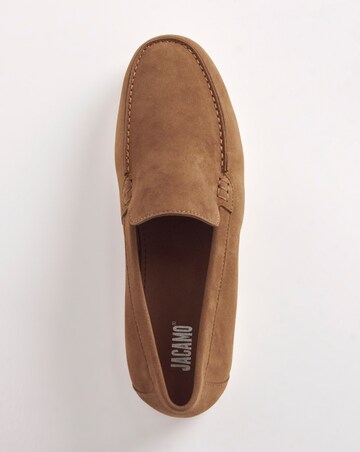 Suede Look Loafer Wide Fit