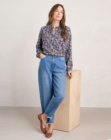 Seasalt Cornwall Sea Flow Floral Top