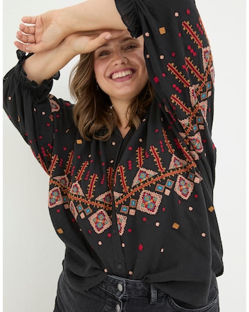 FatFace Elana Embroidered Blouse