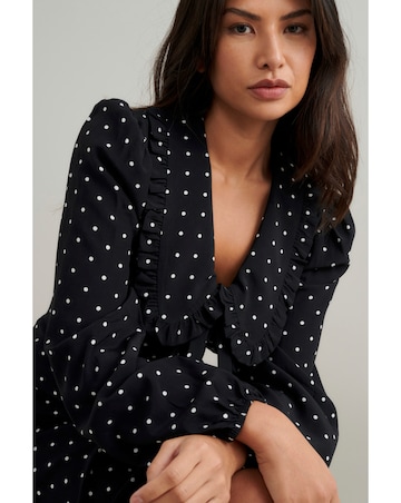 Nobody's Child Otillie Spot Midi Dress