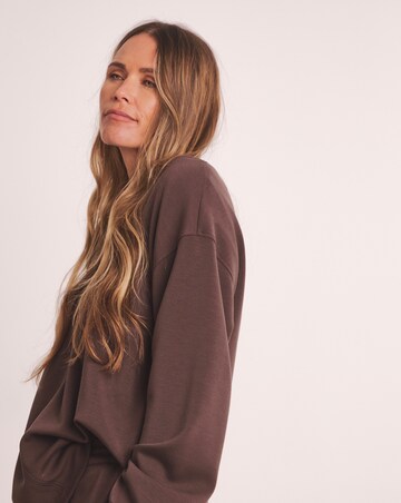 Anthology V Seam Detail Modal Sweat