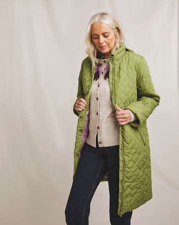 Julipa Quilted Longline Coat
