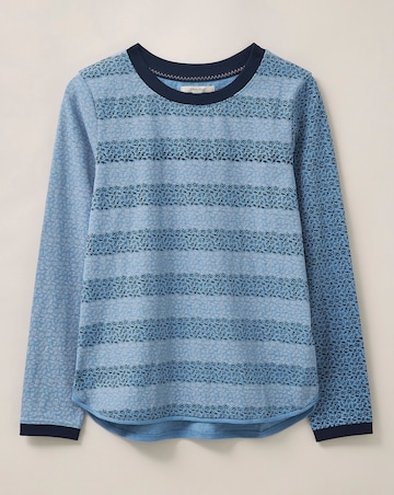 White Stuff Cassie Print Longsleeve Tee