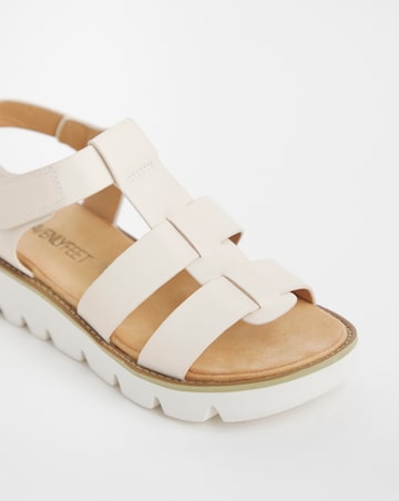 Heavenly Feet Nature Fisherman Sandals Wide Fit