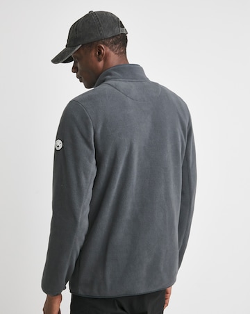 Snowdonia Charcoal 1/4 Zip Fleece