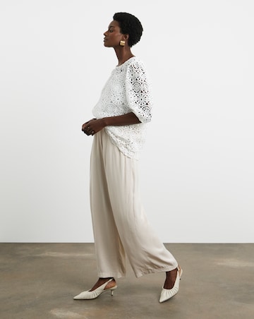 Joanna Hope Satin Wide Leg Trousers