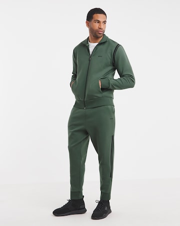 BOSS Classic Zip Through Tracksuit - Forest Green