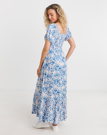 Joe Browns Daisy Day Shirred Jersey Maxi Dress
