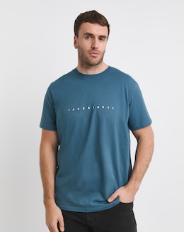 Jack &amp; Jones Star T-Shirt - Blue