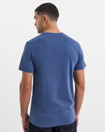 Calvin Klein Jeans Short Sleeve Monologo T-Shirt - Indigo