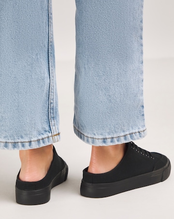 Ely Mule Canvas Trainers - Extra Wide Fit (EEE)