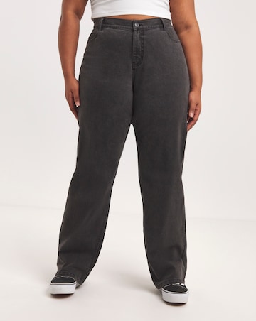 Black 24/7 Dad Jeans