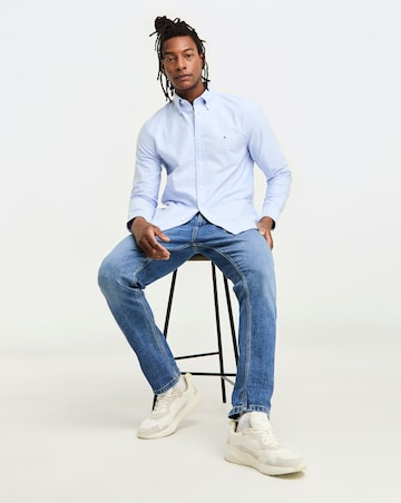 Tommy Hilfgier Long Sleeve Heritage Oxford Stripe Shirt