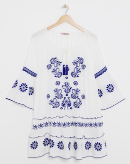 Joe Browns Santorini Embroidered Boho Tunic
