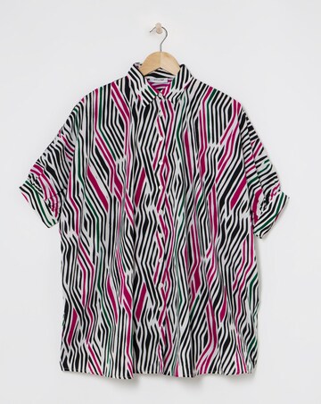 Printed Oversized Blouse