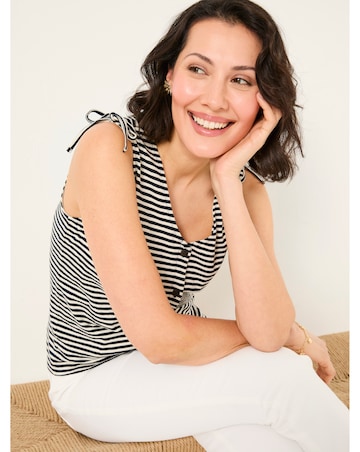 FatFace Claudia Stripe Tank