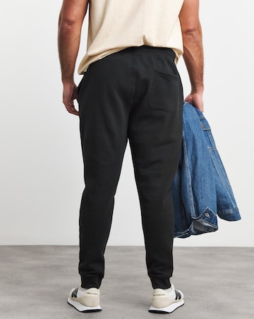 Black Tapered Joggers