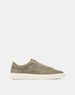 BOSS Kieran Suede Trainer - Khaki