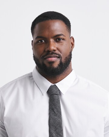 White Long Sleeve Formal Shirt Long