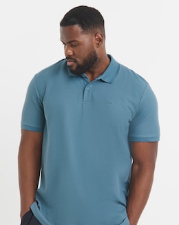 Jack &amp; Jones Austin Waffle Polo - Blue