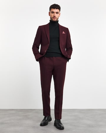Wool Blend Regular Fit Suit Jacket