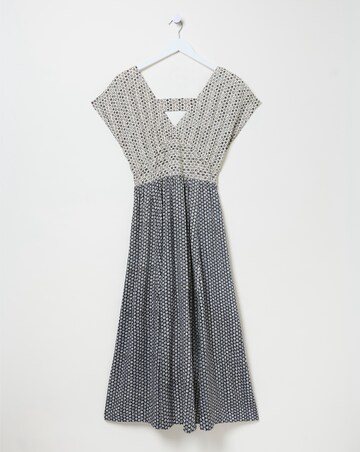 FatFace Rae Star Geo Midi Dress