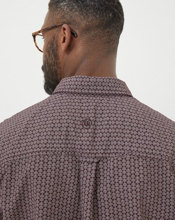 FatFace Long Sleeve Print Shirt