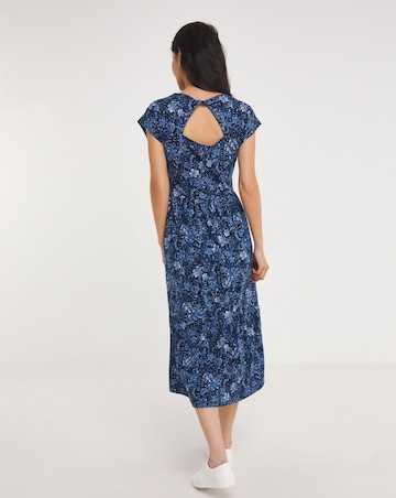 Julipa Twist Back Pure Cotton Dress