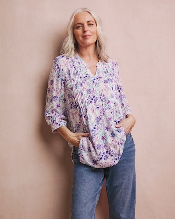 Julipa Pintuck Dobby Tunic
