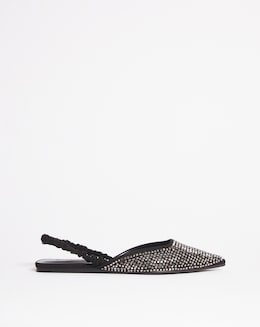 Lyon Embellished Flat Shoes - Extra Wide Fit (EEE)