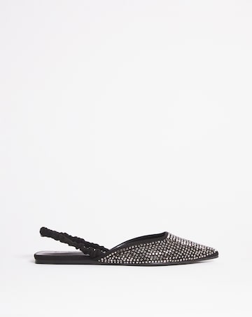 Lyon Embellished Flat Shoes - Extra Wide Fit (EEE)