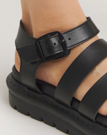 Heavenly Feet Saffron Fisherman Chunky Sandals Ex Wide Fit