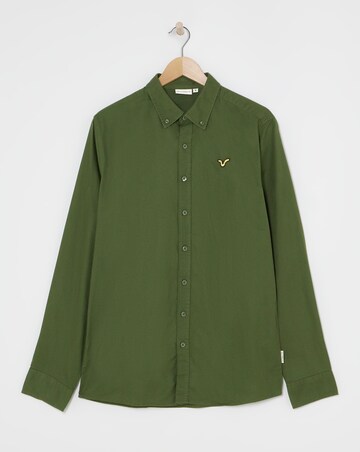 Voi Long Sleeve Oxford Shirt Long Length