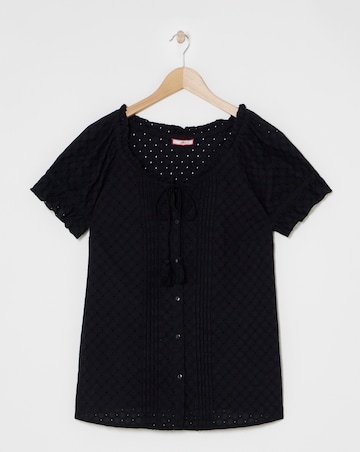 Joe Browns Joyful Broderie Blouse