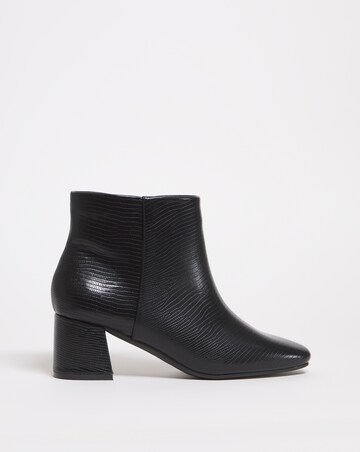 Block Heeled Boot - Extra Wide Fit (EEE)