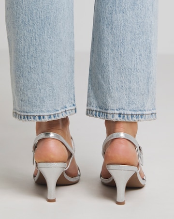 Dora Barely There Classic Kitten Heel Sandal - Extra Wide Fit (EEE)