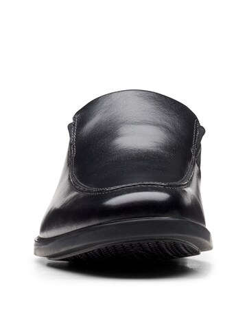 Clarks Howard Edge Wide Fit Shoe - Black