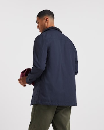 Navy Cotton Worker Jacket