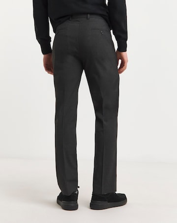 Regular Fit Pleat Front Stretch Formal Trouser